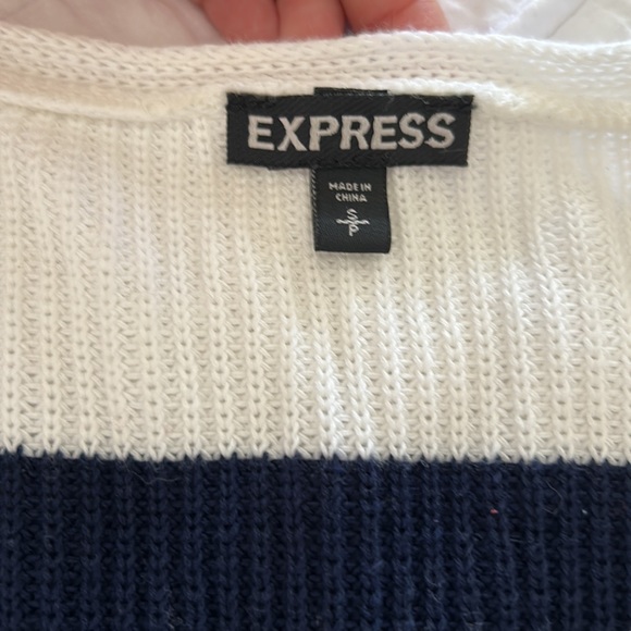 Express Striped Sweater - Picture 2 of 3